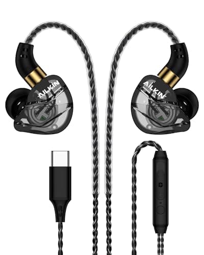AILKIN USB C in Ear Monitor Earbuds